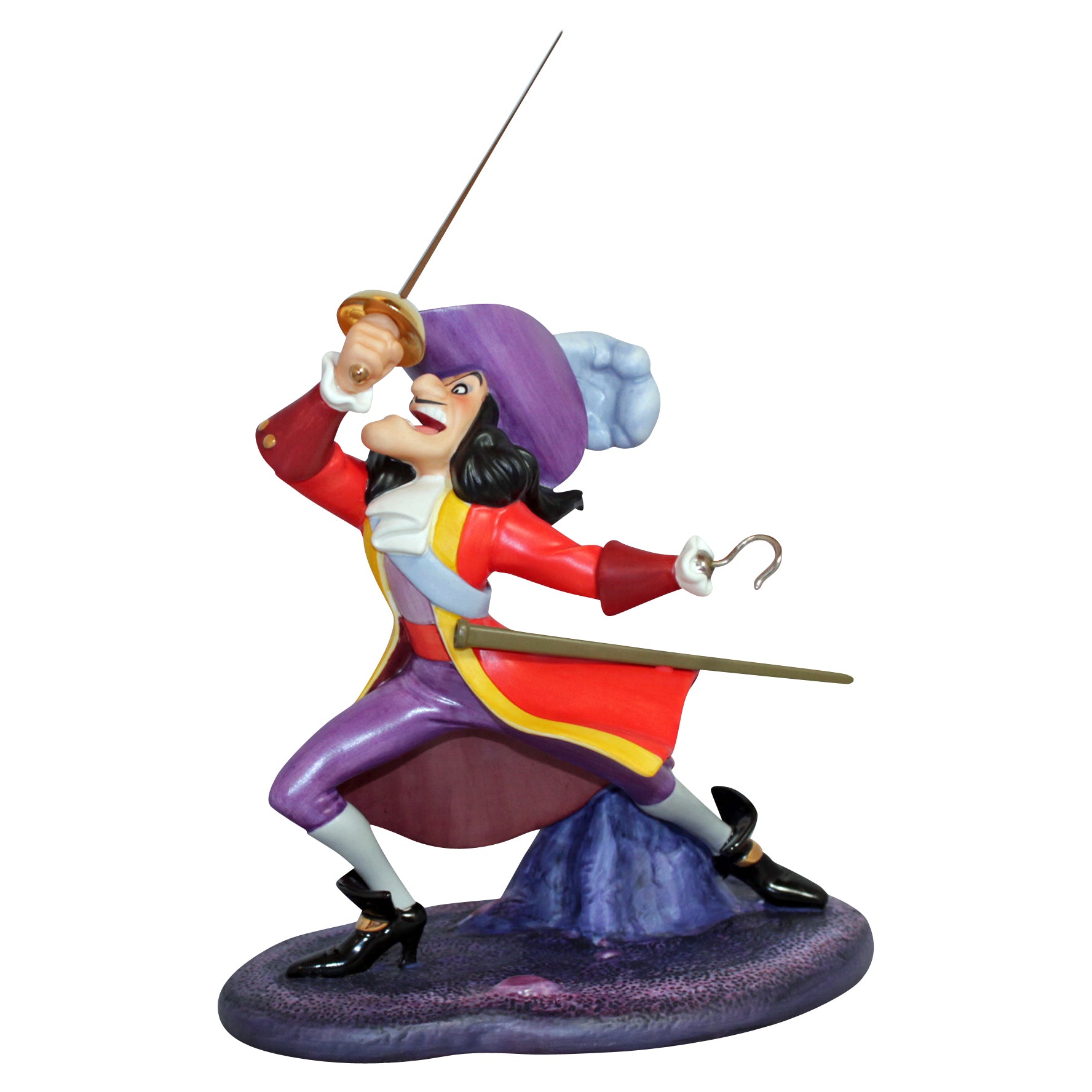 WDCC Captain Hook I've Got You This Time! 1028531 Disney's Peter