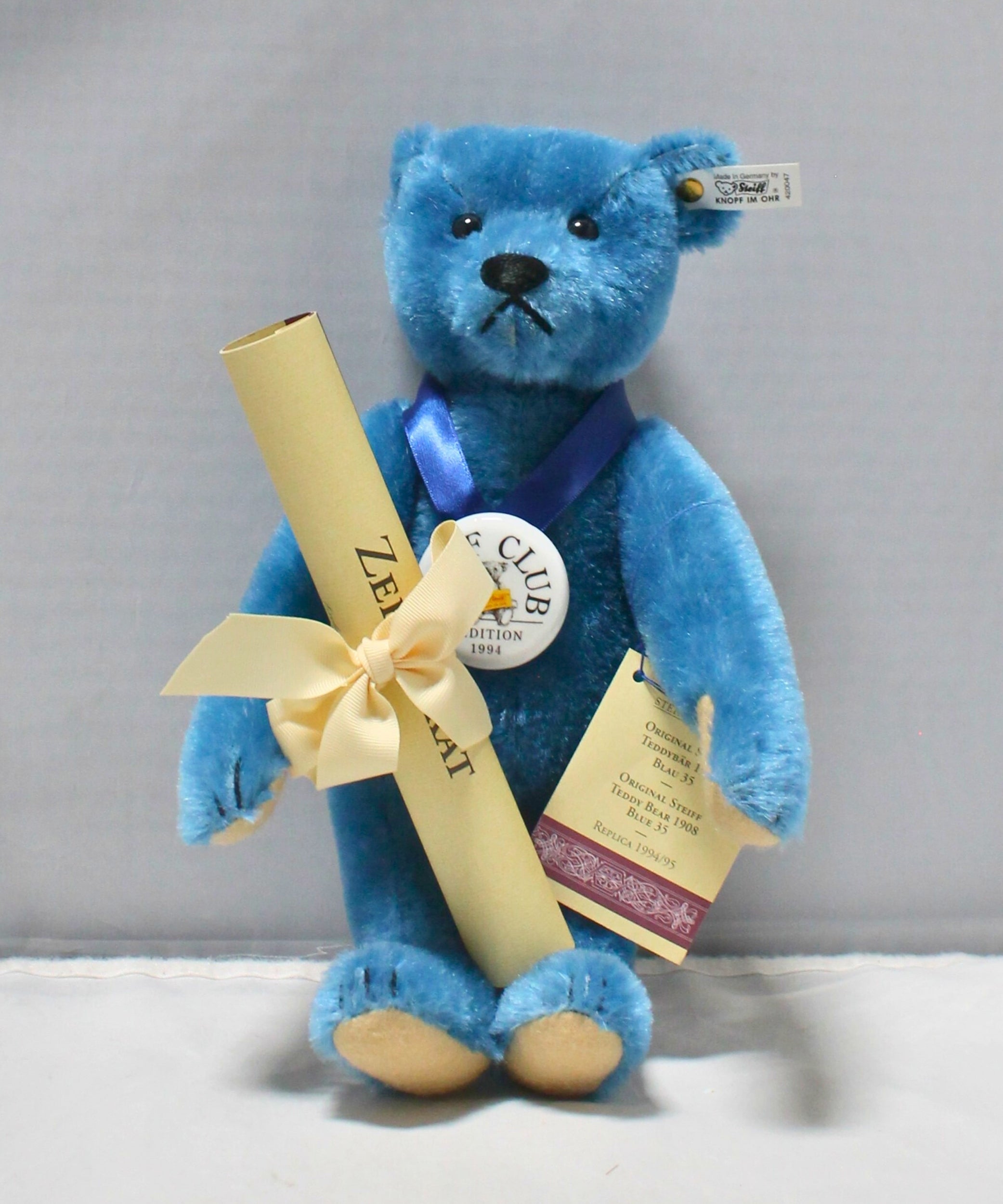 コレクション Steiff Teddy 94 Exclusive Edition '94 Steiff Club Edition 1994/95 Bear