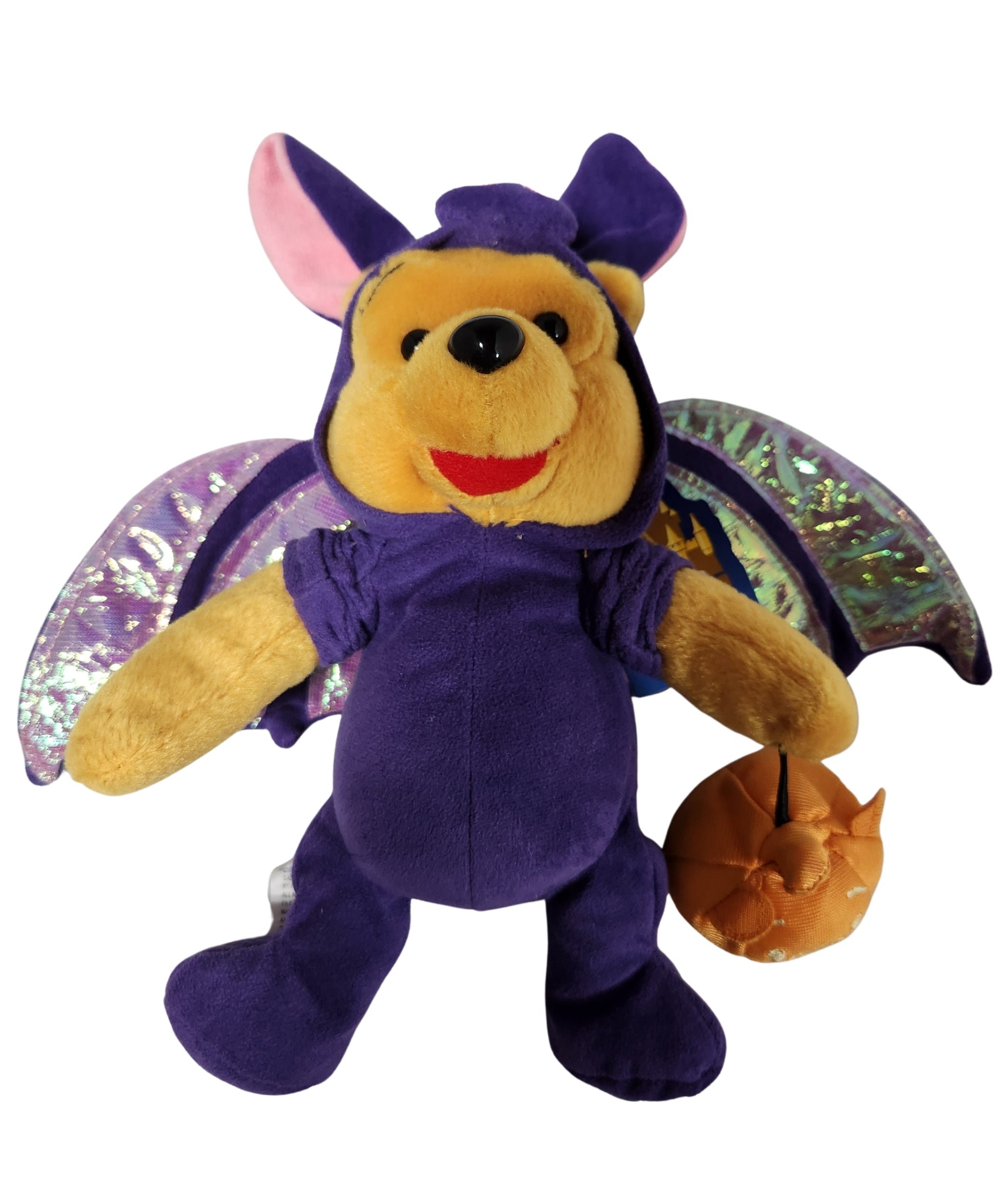 2002 Halloween Pooh, Vintage Disney Plush, Winnie the Pooh, 8