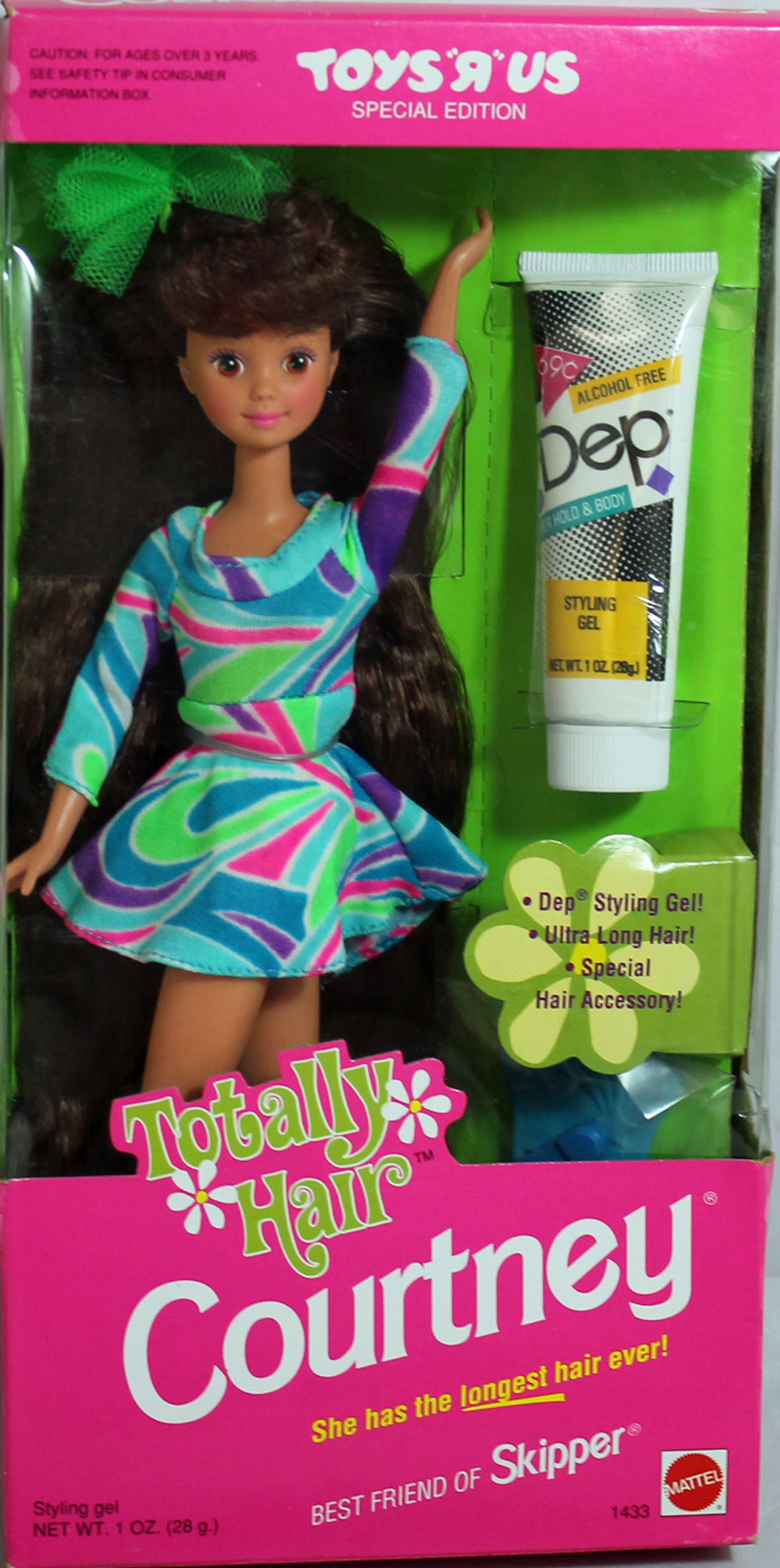 1991 Totally Hair Courtney Barbie (1433)