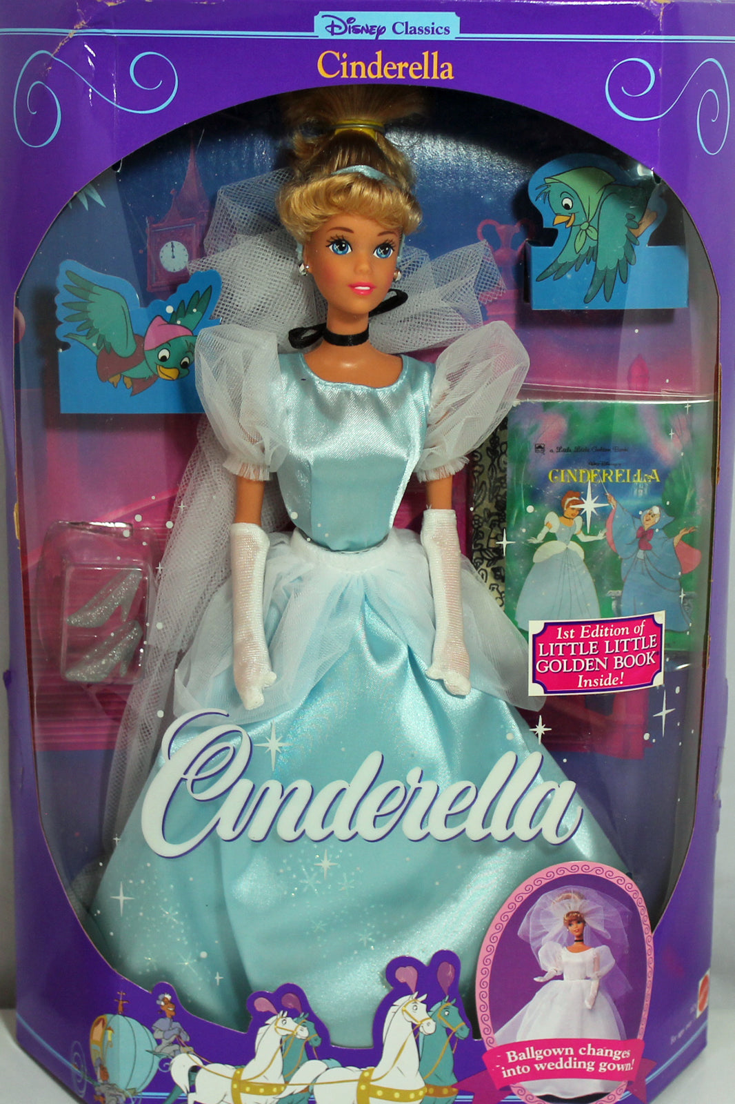 1991 Disney Classics Cinderella Barbie (1624) - Main Image