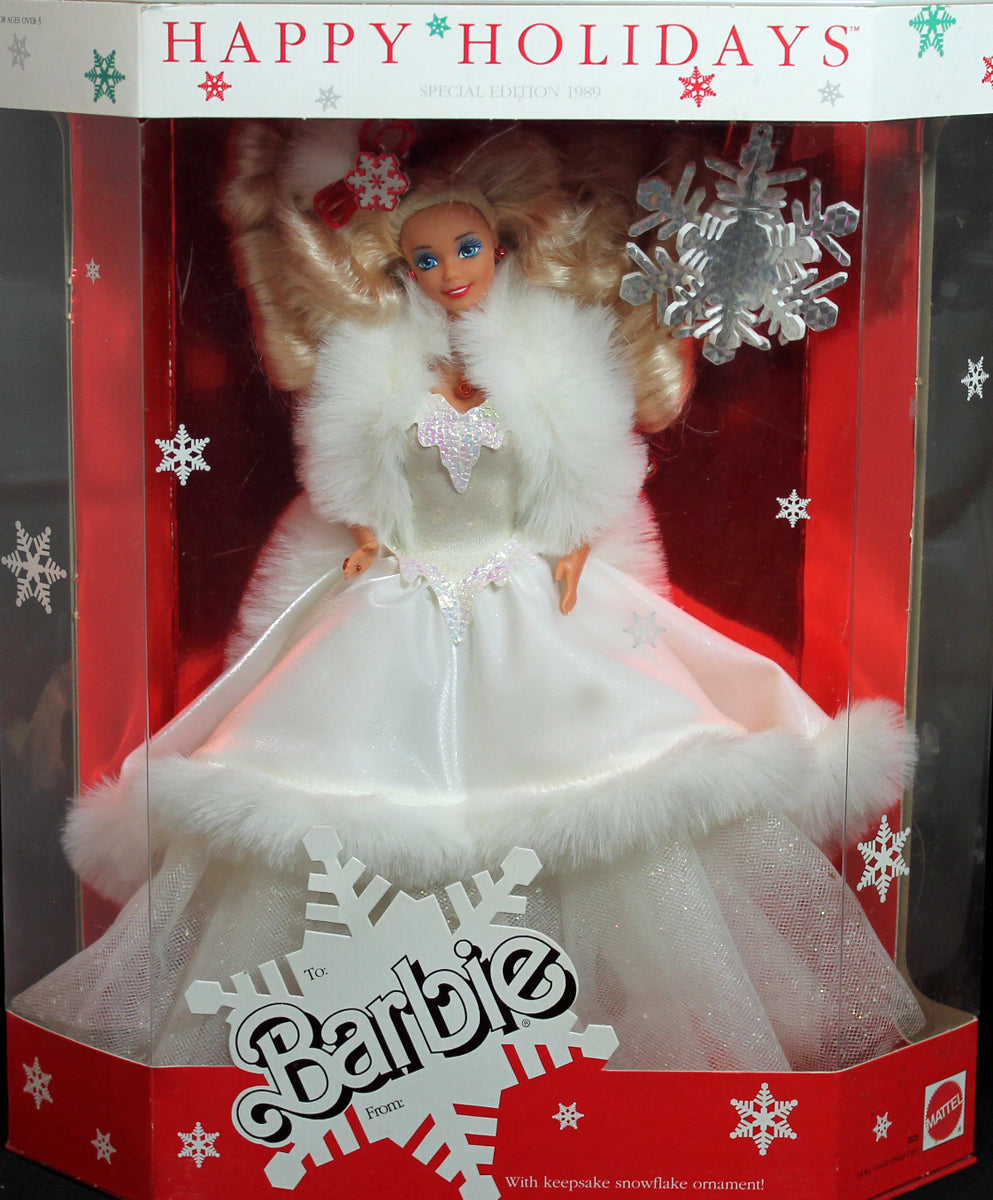 1989 Happy Holidays Barbie 3523