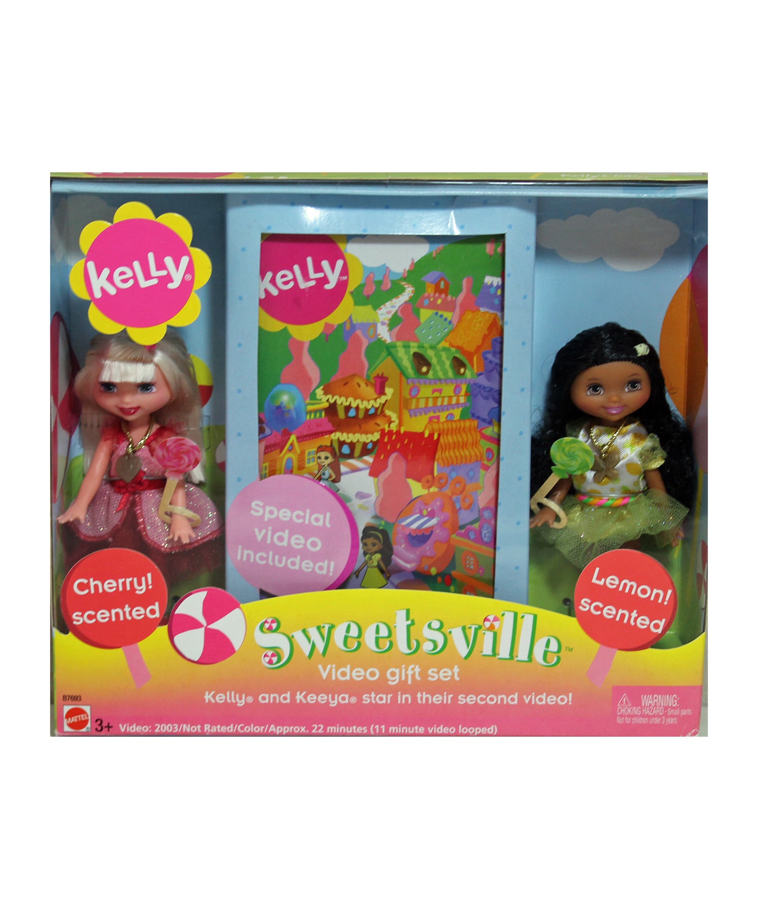 2003 Sweetsville Kelly & Keeya Video Gift Set (B7693)