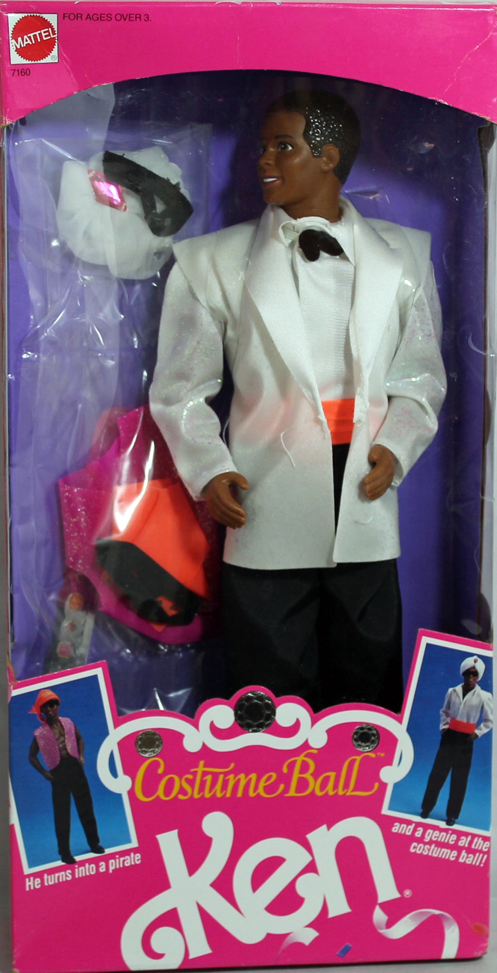 1990 Costume Ball Ken Barbie (7160) African American
