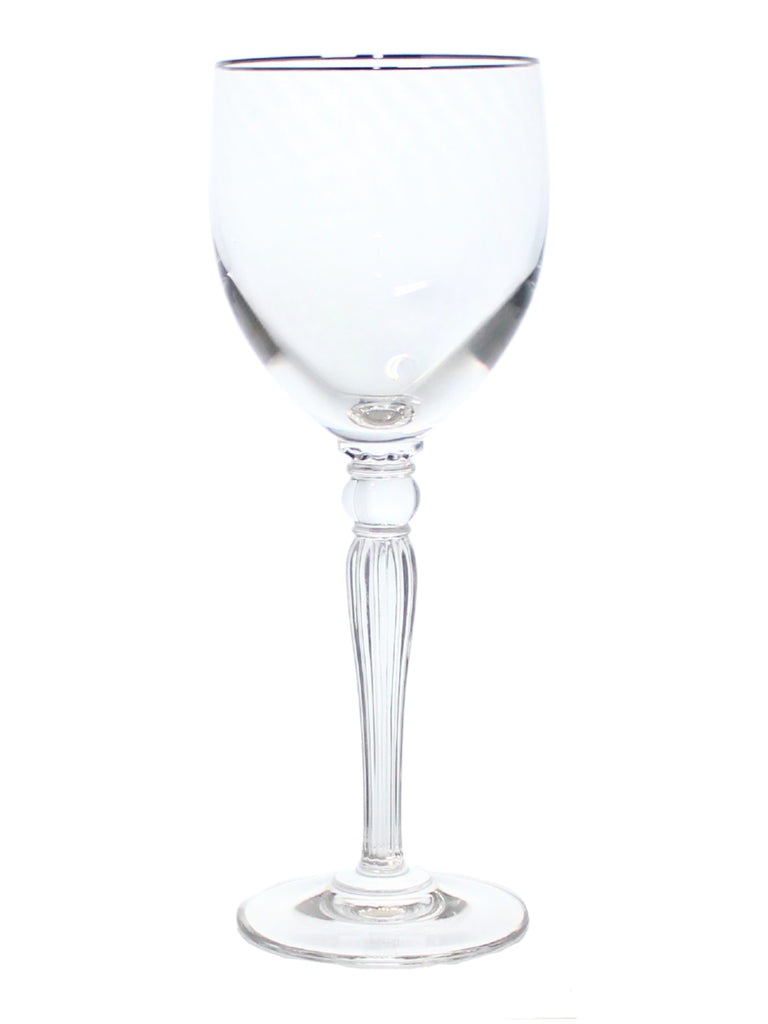 Waterford Stemware: 7.75" Wine Glass - Carleton - Platinum