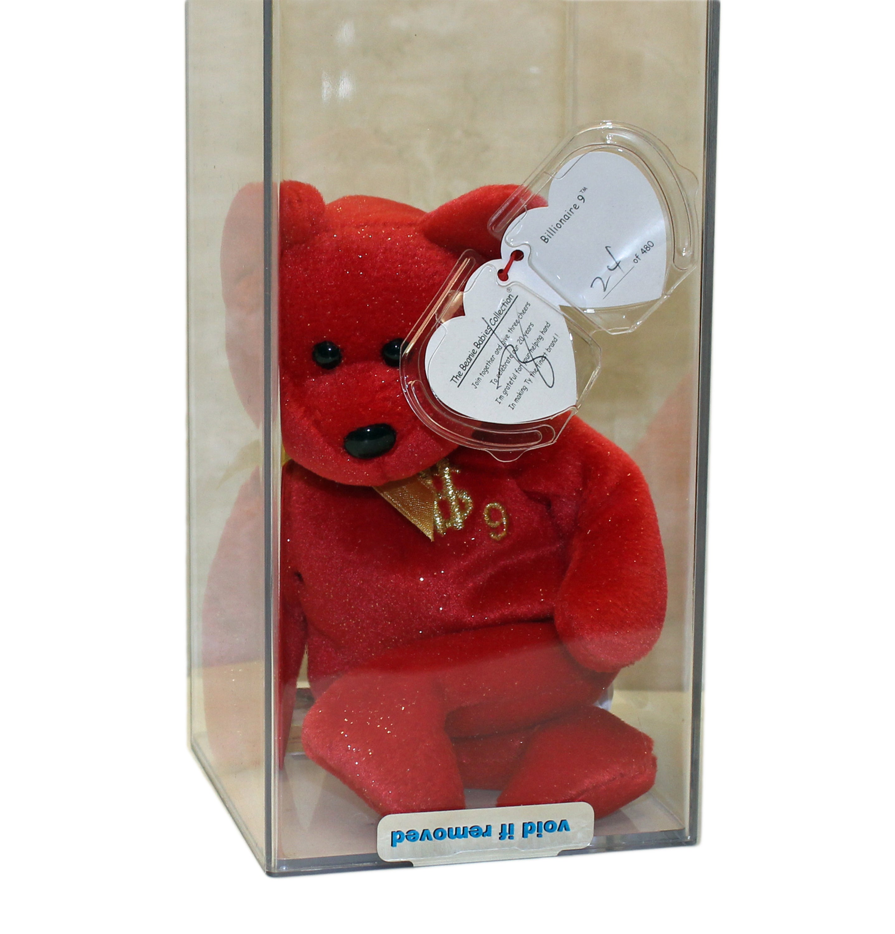 Billionaire bear beanie deals baby