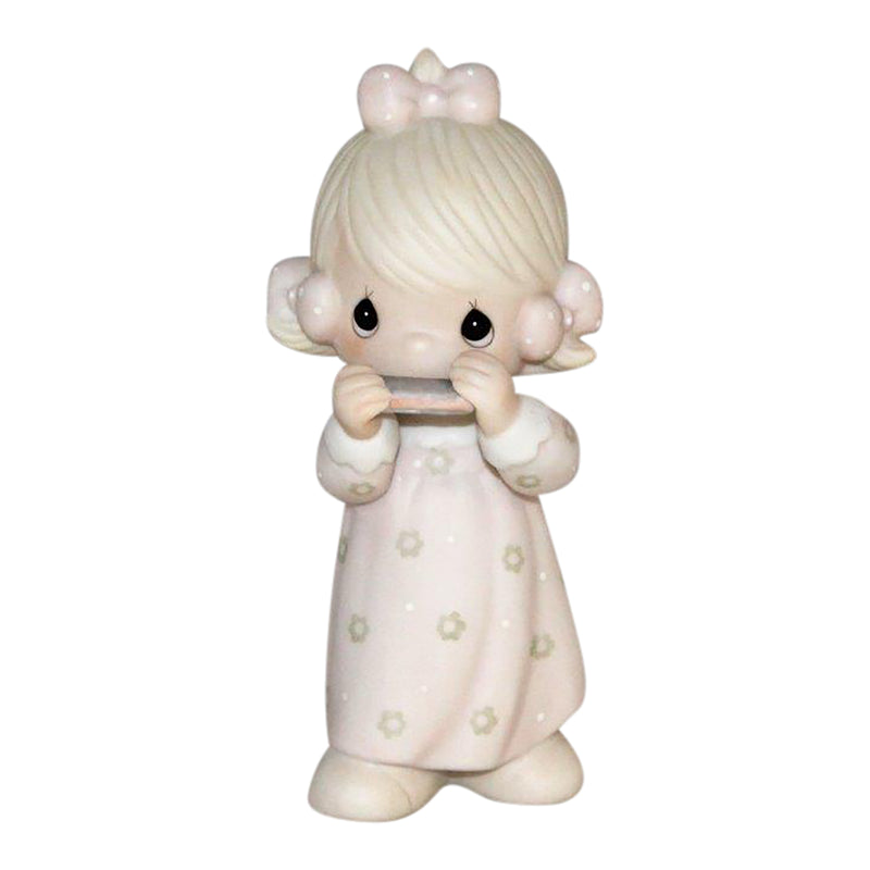 Precious Moments Figurine: 12386 Lord Give me a Song | Rejoice in the Lord Band Series