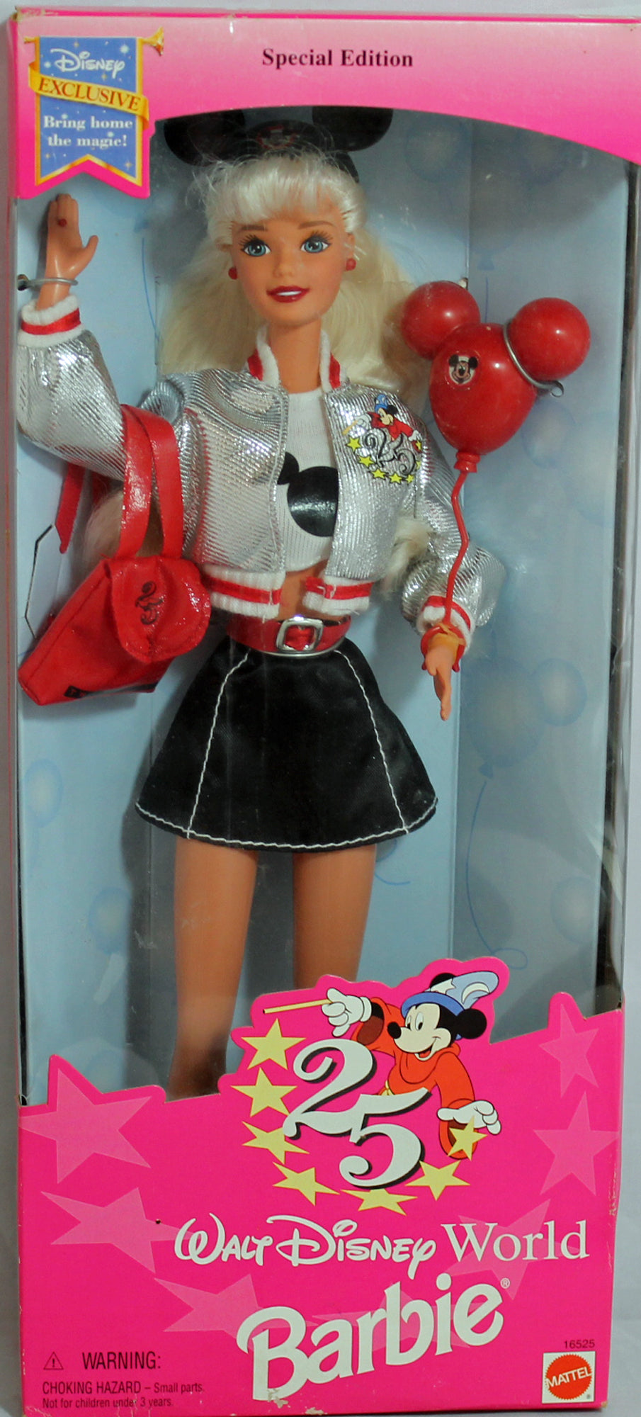 Walt Disney World 25TH Anniversary 1996 Barbie Doll for sale