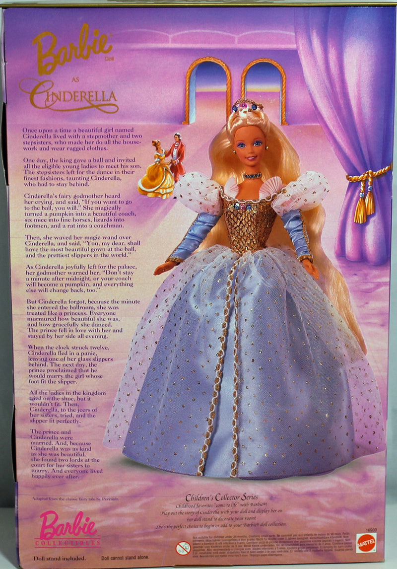 1996 Barbie as Cinderella (16900)