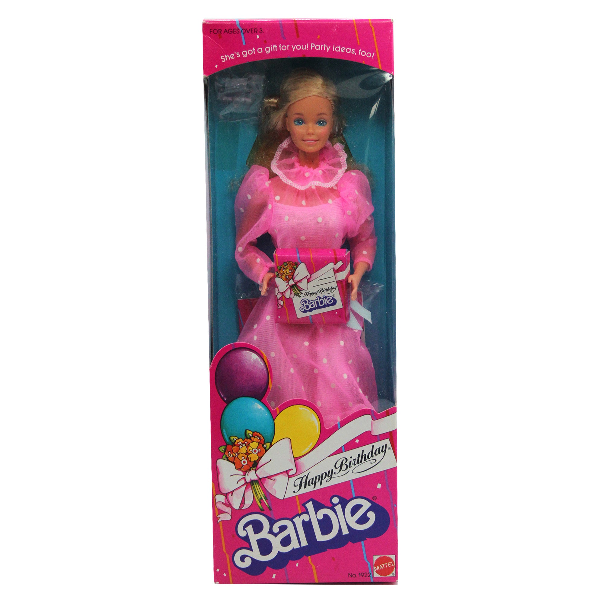 1983 Happy Birthday Barbie (01922-83) - Pink Dress 1983 Happy Birthday Barbie (01922-83) - Pink Dress