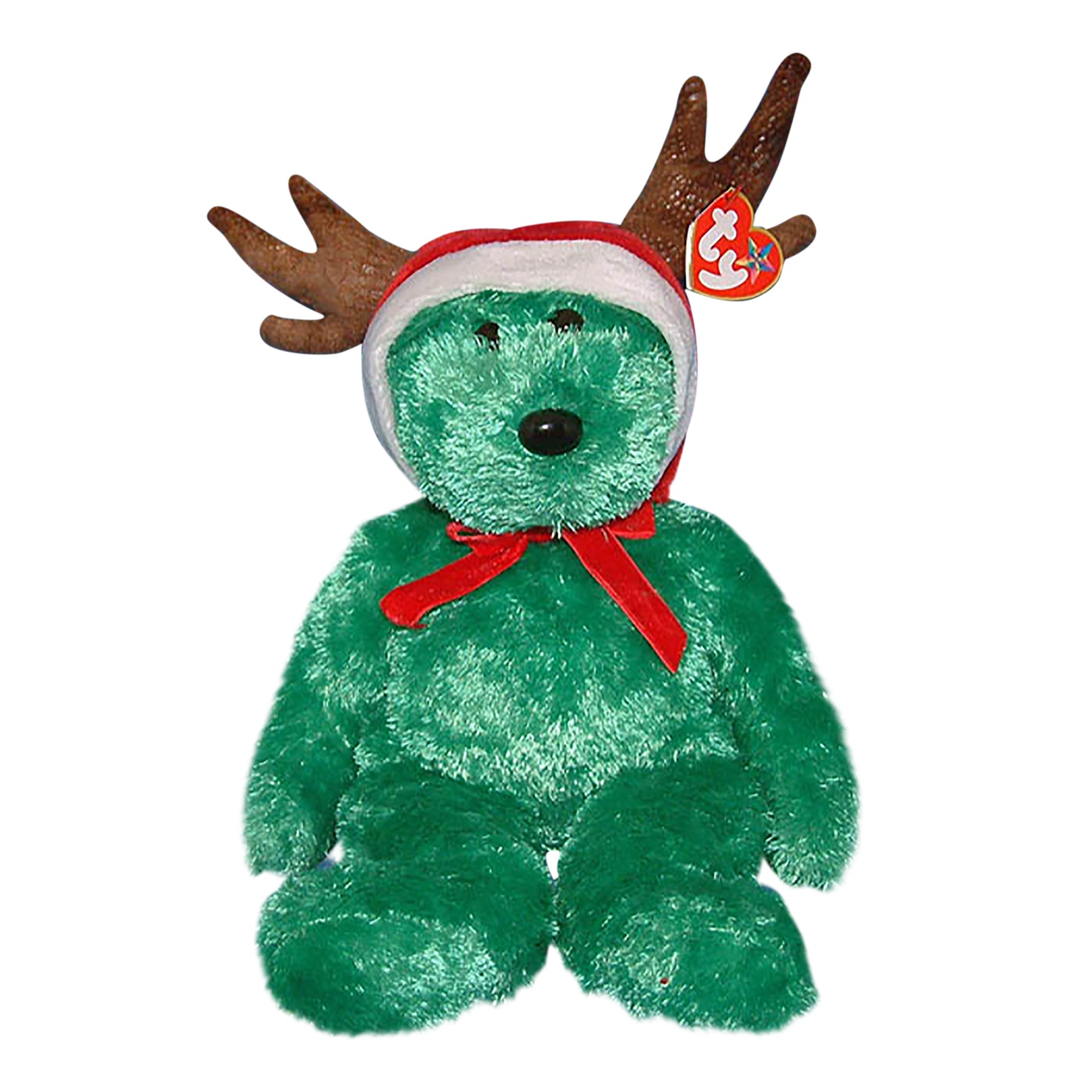 Ty Buddy 2002 Holiday Teddy