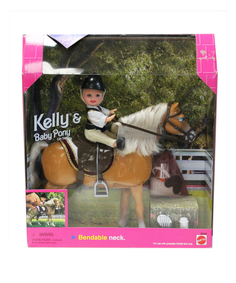 1998 Kelly and Baby Pony Gift Set Barbie (20346)