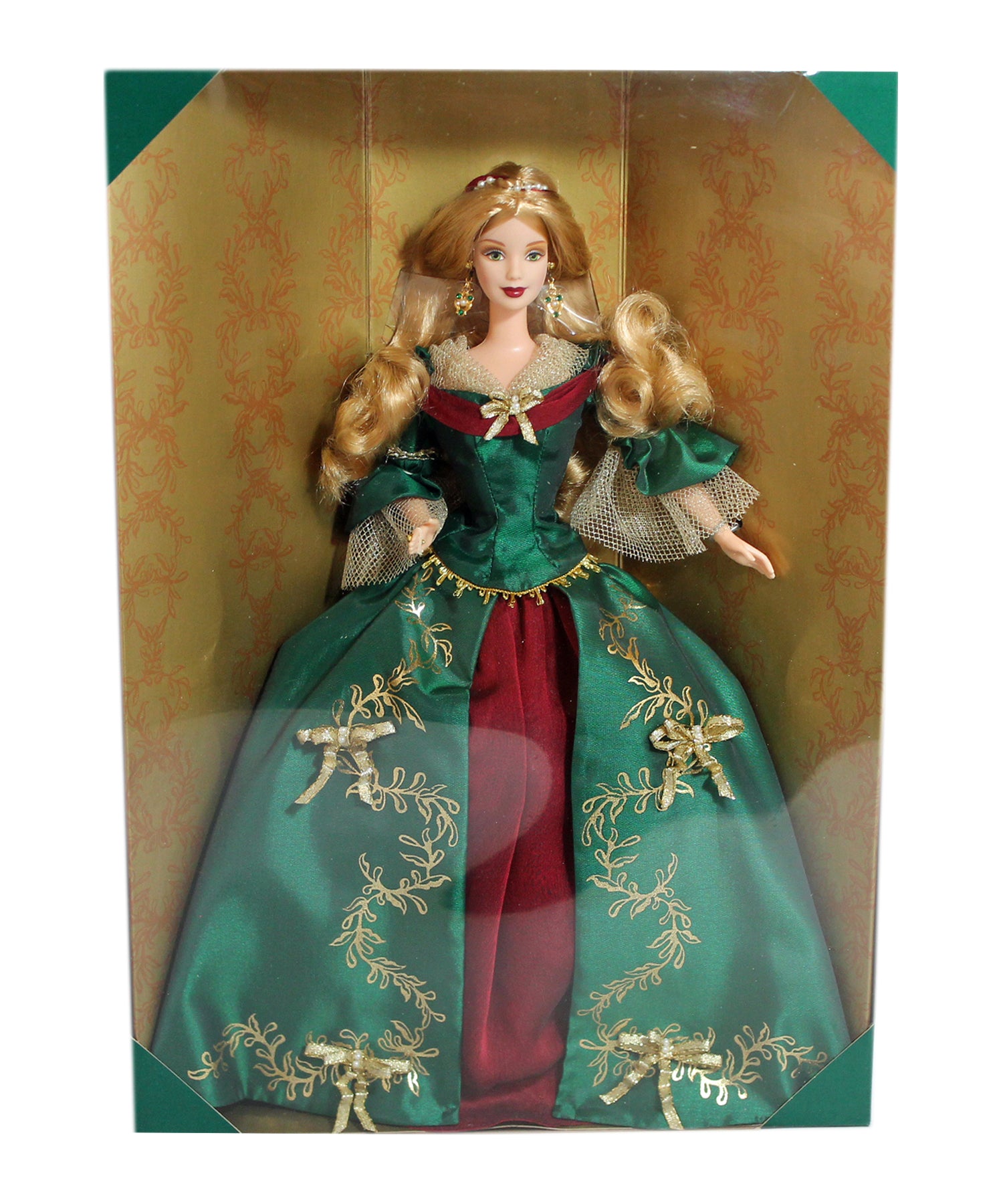 2000 Holiday Treasures Green Gown Barbie (27673) 2000 Holiday Treasures Green Gown Barbie (27673)