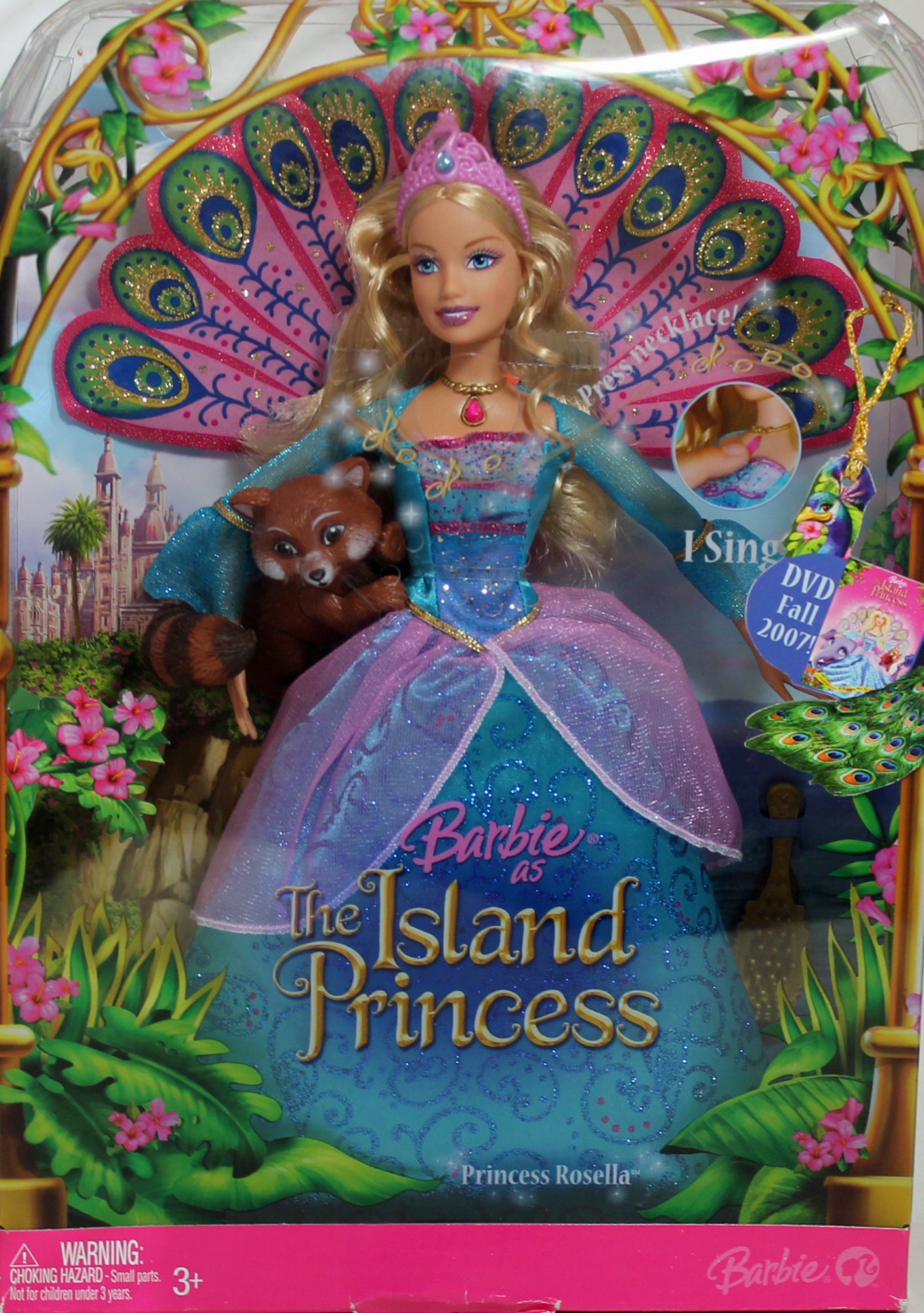 2007 Island Princess Rosella Barbie (K8103) - Main Image