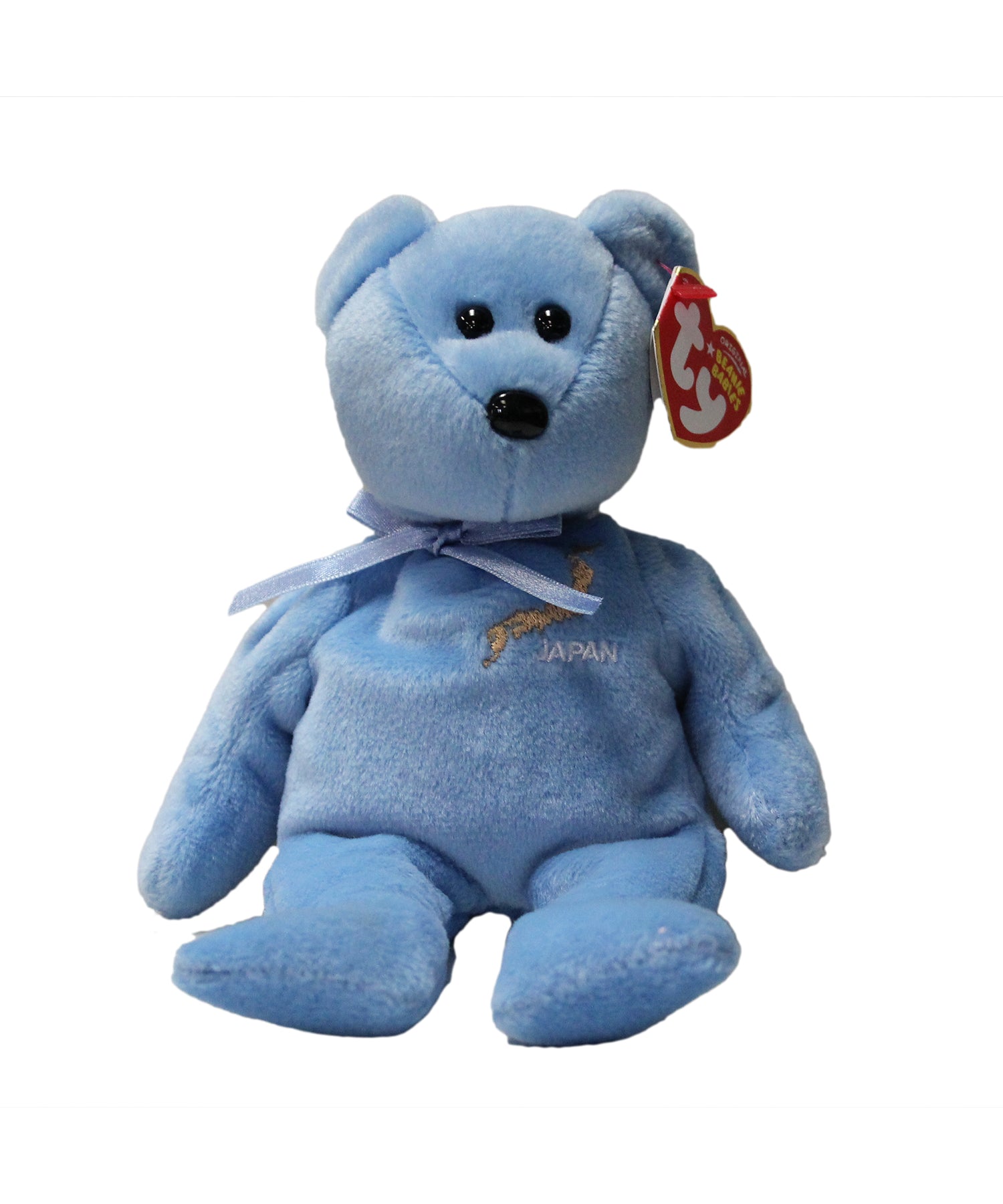 Light blue discount beanie baby bear