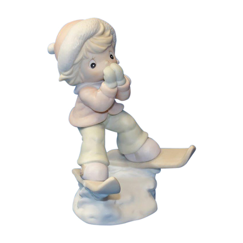 Precious Moments Figurine: 524905 It's So Uplifiting to Have a Friend Like You