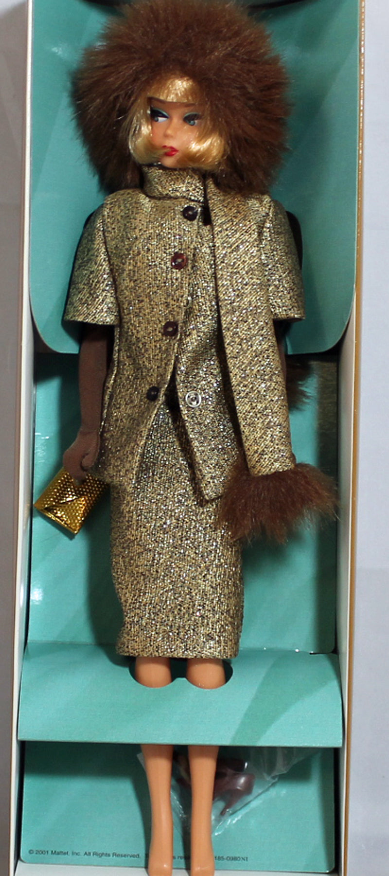 2001 Gold 'n Glamour Barbie (54185)