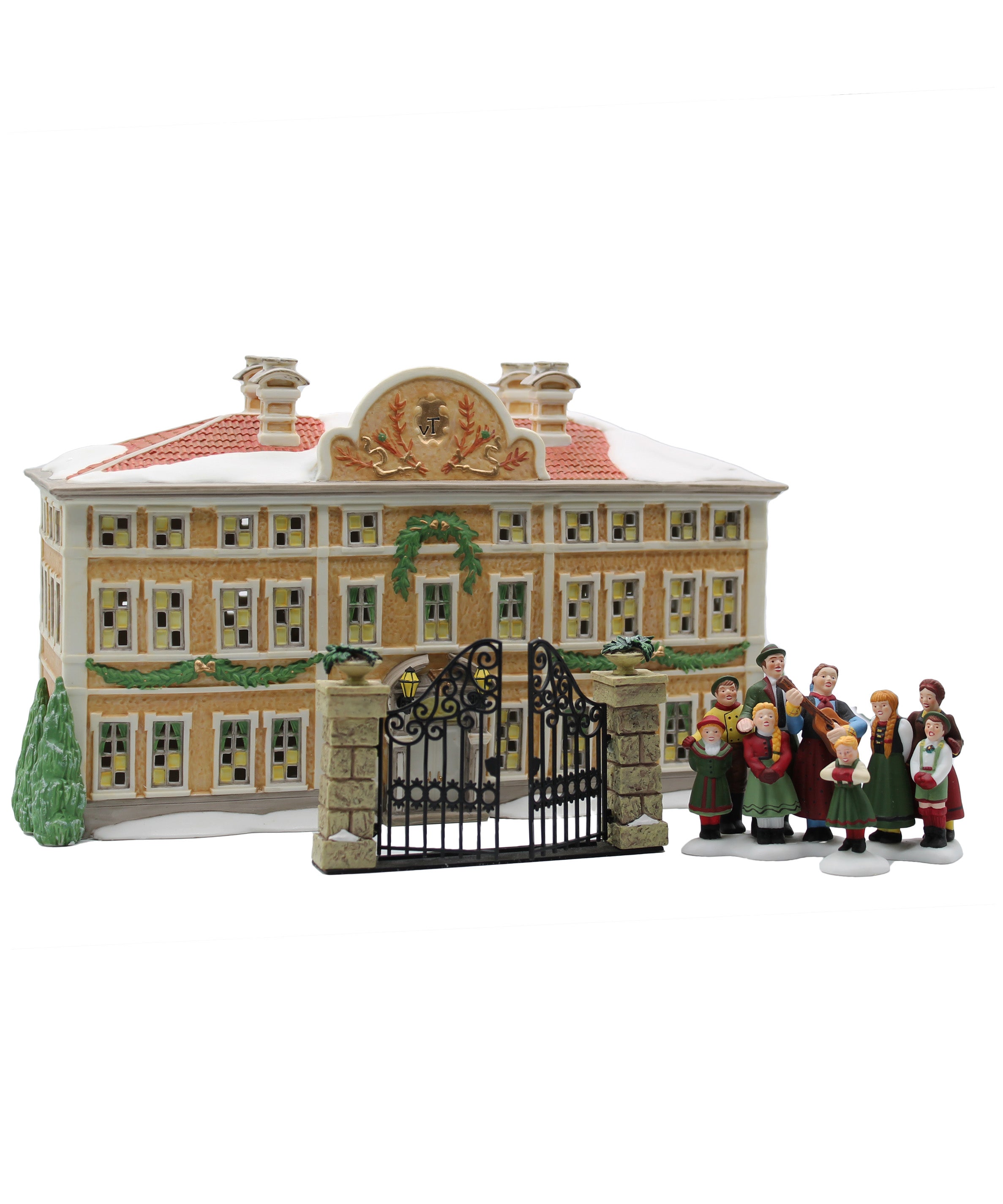 Department top 56 von Trapp Villa inspired by The Sound of Music Light up House