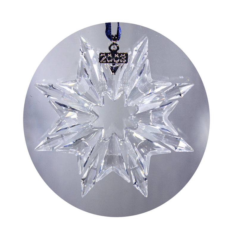 Swarovski Ornament: 622498 Christmas Snowflake - 2003