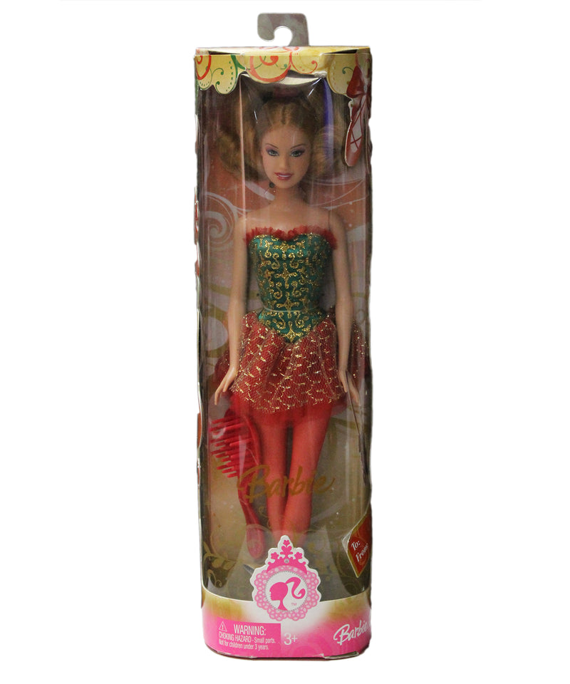 2008 Christmas Ballet Dancer Barbie  (62663)