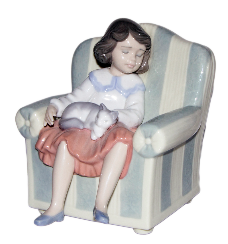 Lladró Figurine: 6550 Shhh … They're Sleeping