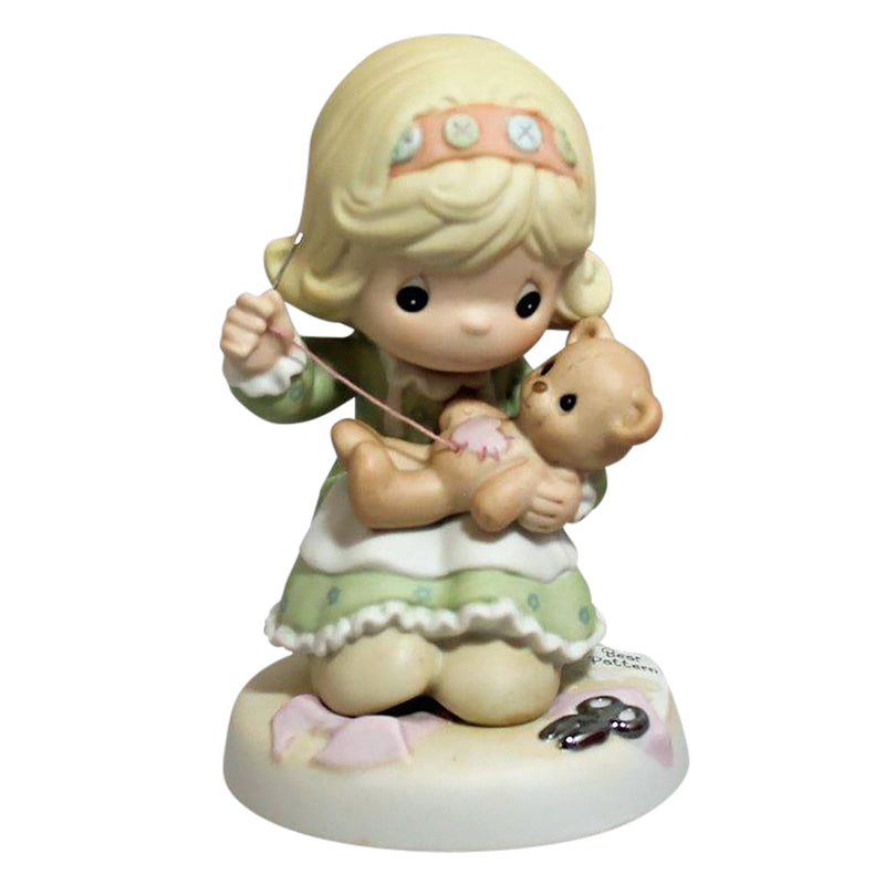 Precious Moments Figurine: 730254 You Have the Beary Best Heart | Easter Seals Exclusive