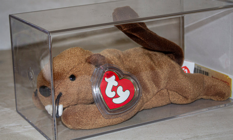 Authenticated Beanie Baby: 3rd Generation Bucky the Beaver