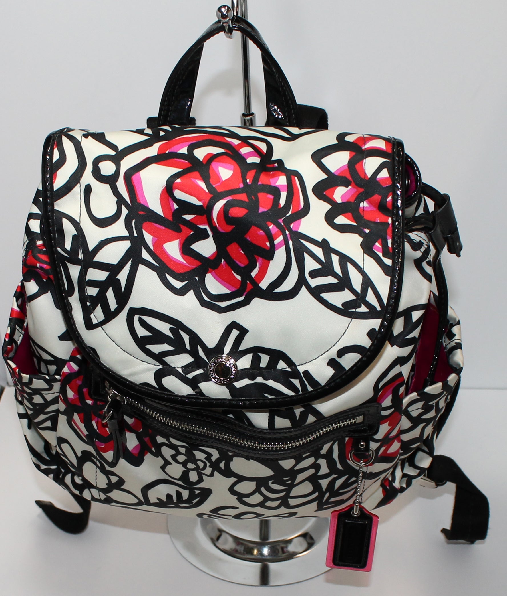 Coach Purse: F16582 Floral Graffiti Messenger Bag Coach Purse: F16582 Floral Graffiti Messenger Bag