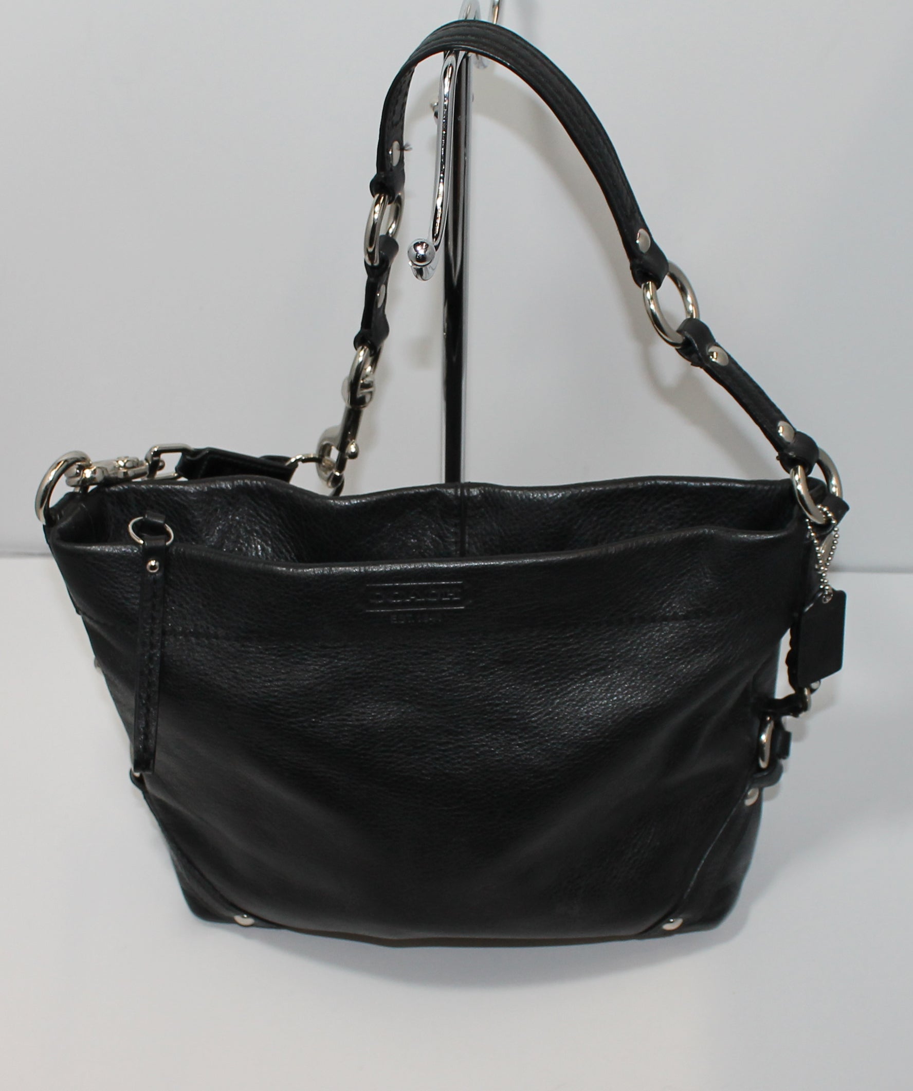 Coach selling Black Carly Hobo F15251