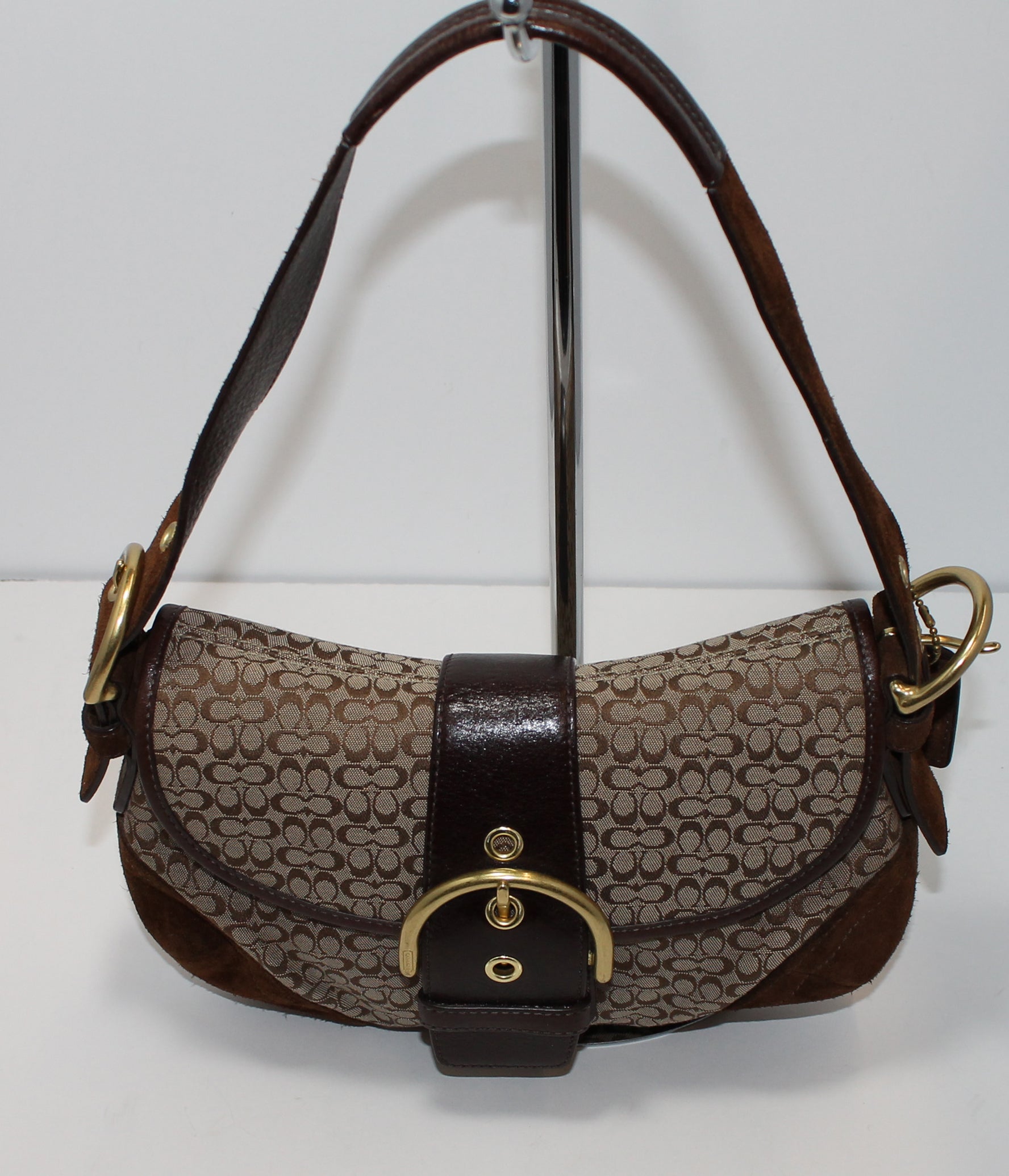 Coach Purse 6818 Brown Soho Shoulder Bag