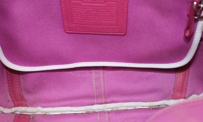 Coach Purse: 4428 Pink Daisy Shoulder Bag