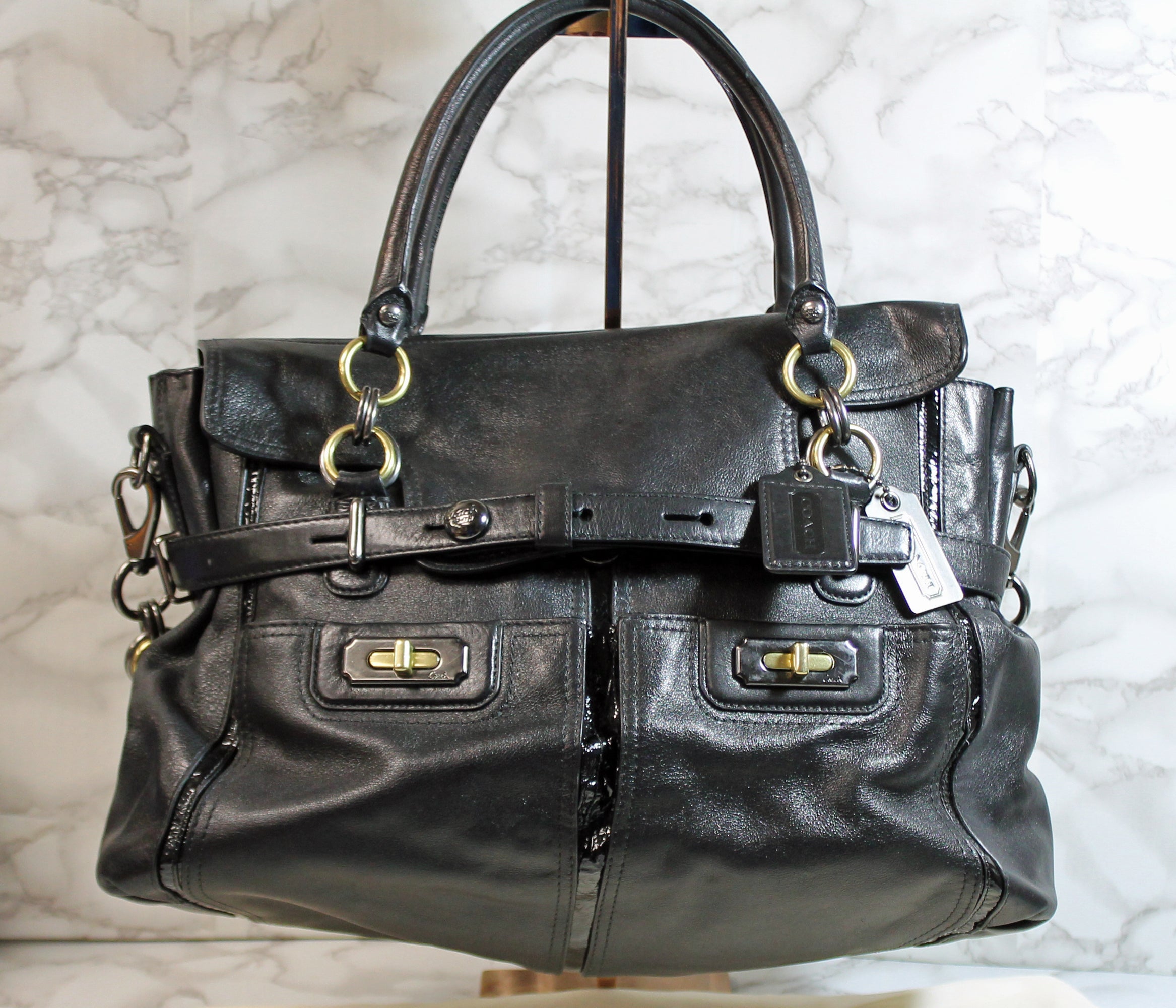 【希少】OLD COACH Dulles Bag leather black DM00502-a.jpg?v=1679528443