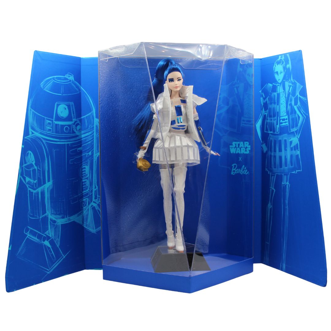 Barbie Star Wars – Muñeca Coleccionable R2-D2 Con Peana Y Certificado (GHT79)