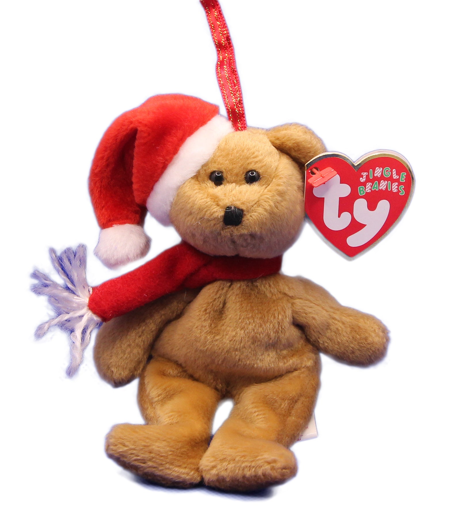 1997 christmas shop teddy beanie baby