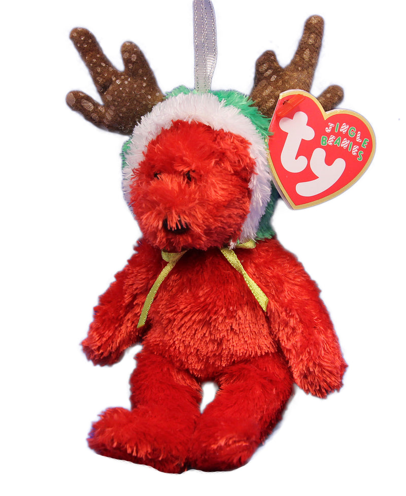 Ty Jingle: 2002 Holiday Teddy the Red Bear