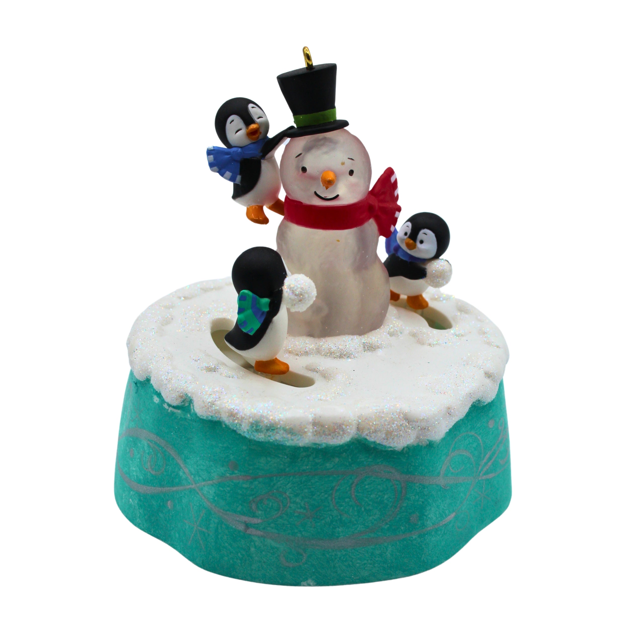 Hallmark Ornament: 2021 Playful Penguins | QG02232 | Ornament Set