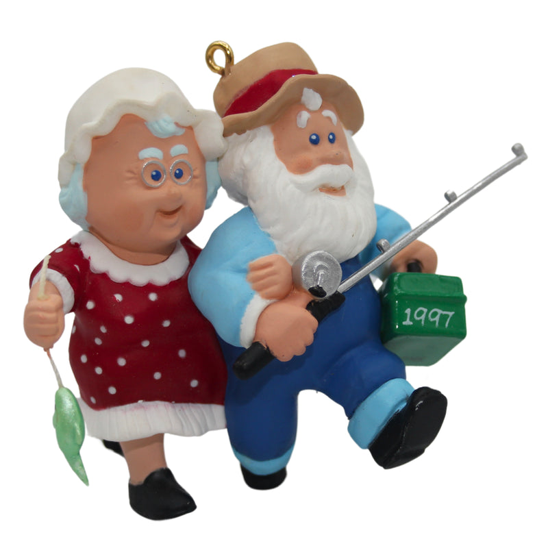 Hallmark Ornament: 1997 The Clauses on Vacation | QX6112 | 1st in Series