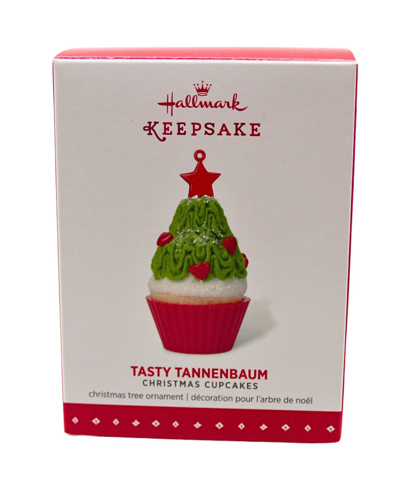 Hallmark Ornament: 2015 Tasty Tannenbaum | QX9177 | Christmas Cupcake