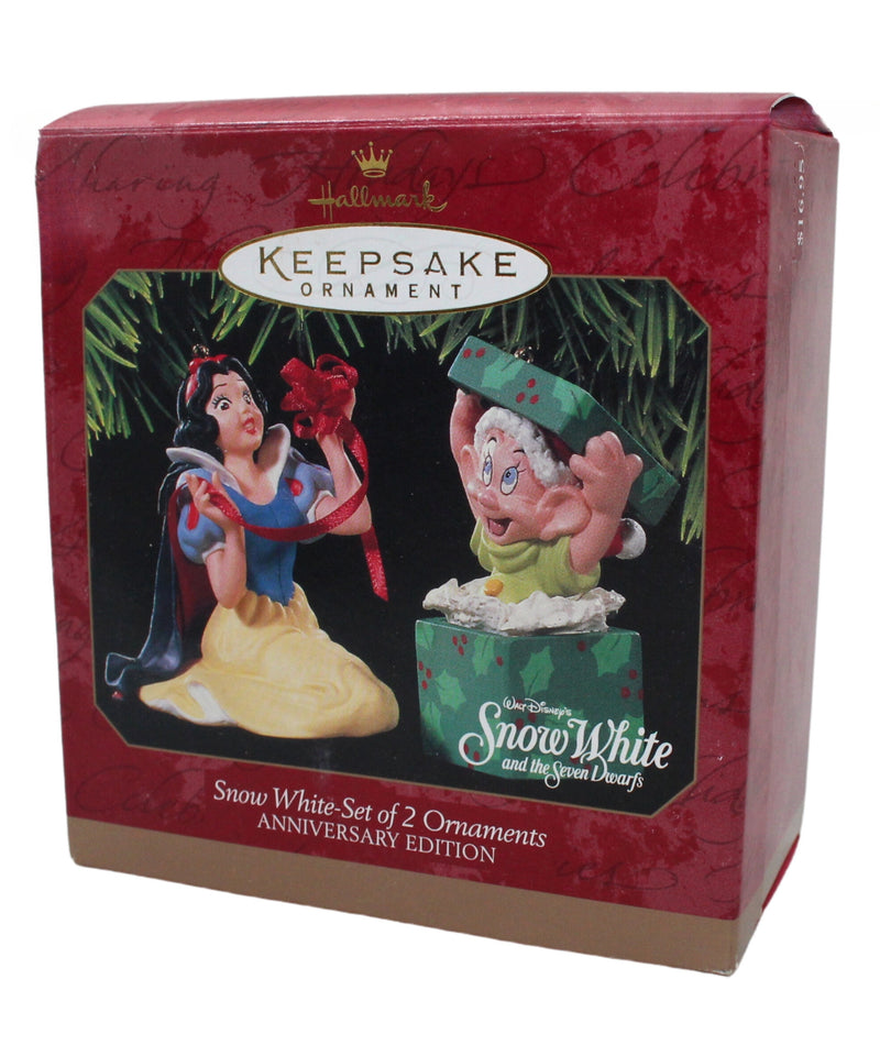 Hallmark Ornament: 1997 Snow White-Set of 2 | QXD4055 | Disney