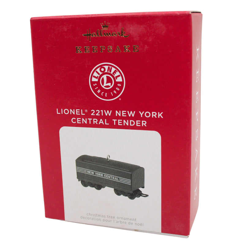 Hallmark Ornament: 2021 Lionel 221W New York Central Tender | QXI7292