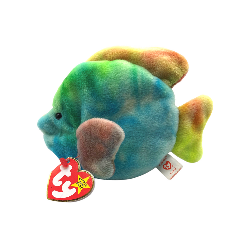Ty Beanie Baby: Coral the Fish