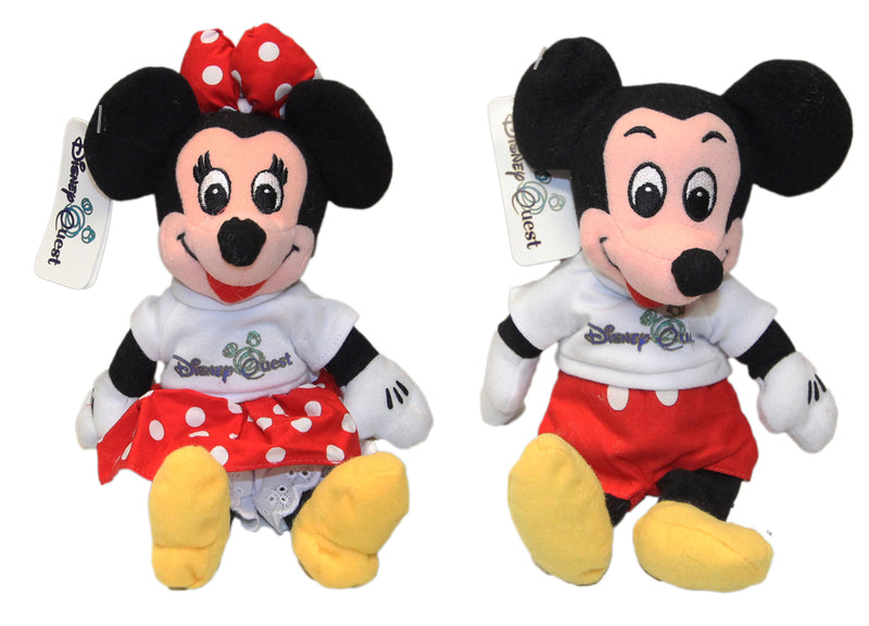 Disney Plush: Mickie & Minnie Disney Quest- Set of Two