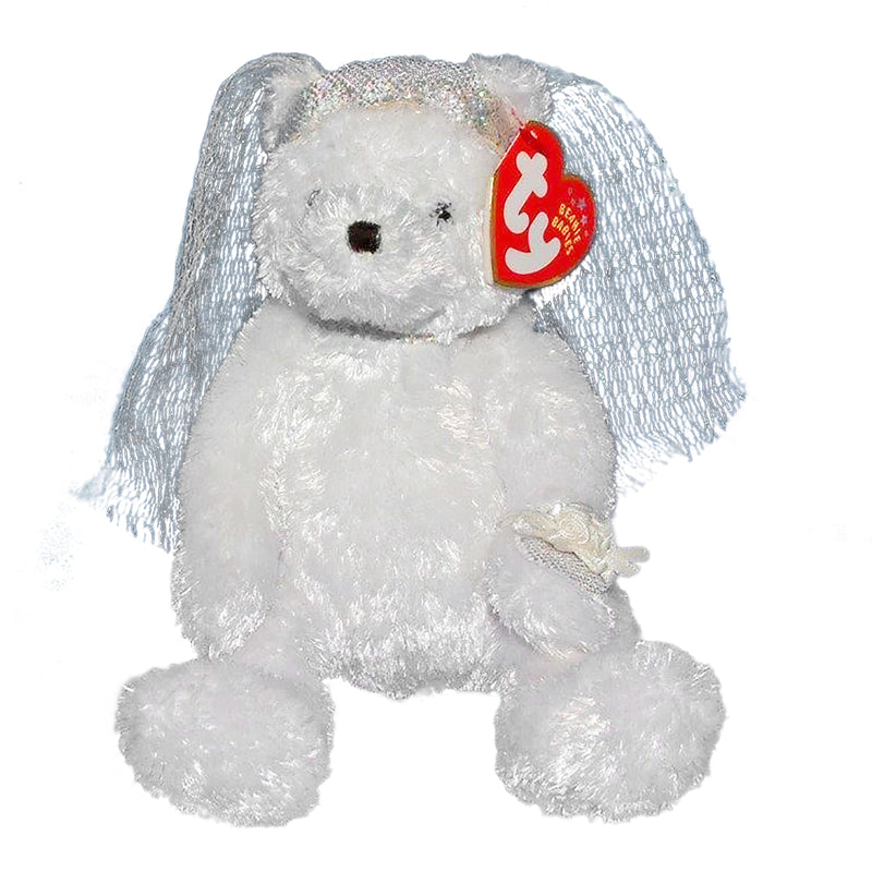 Ty Beanie Baby: Bride the Bear
