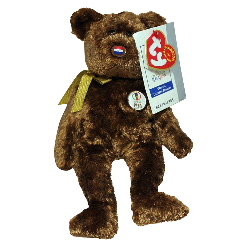 Ty Beanie Baby: Champion Paraguay FIFA World Cup Bear