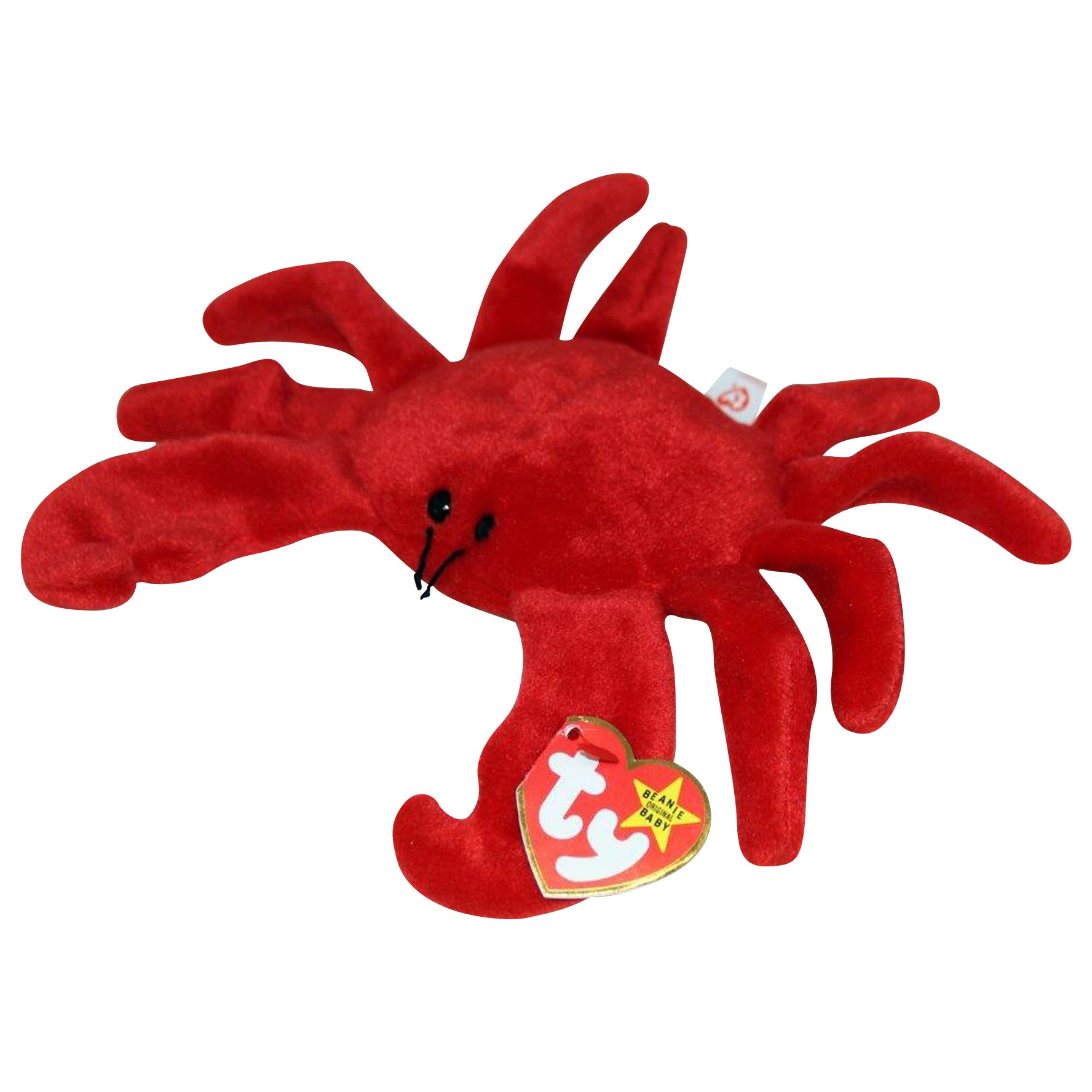 Ty Beanie Baby Digger the Red Crab