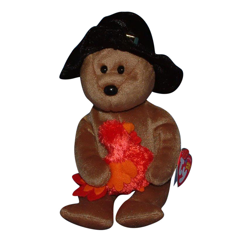 Ty Beanie Baby: Plymouth the Bear