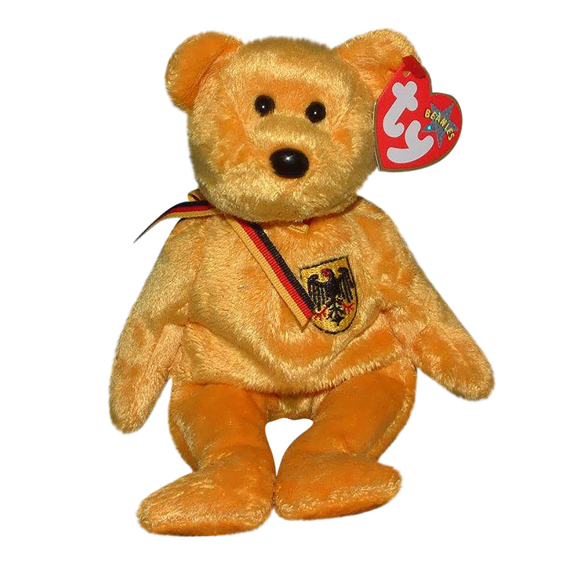 Ty Beanie Baby: Prinz Von Gold the Bear