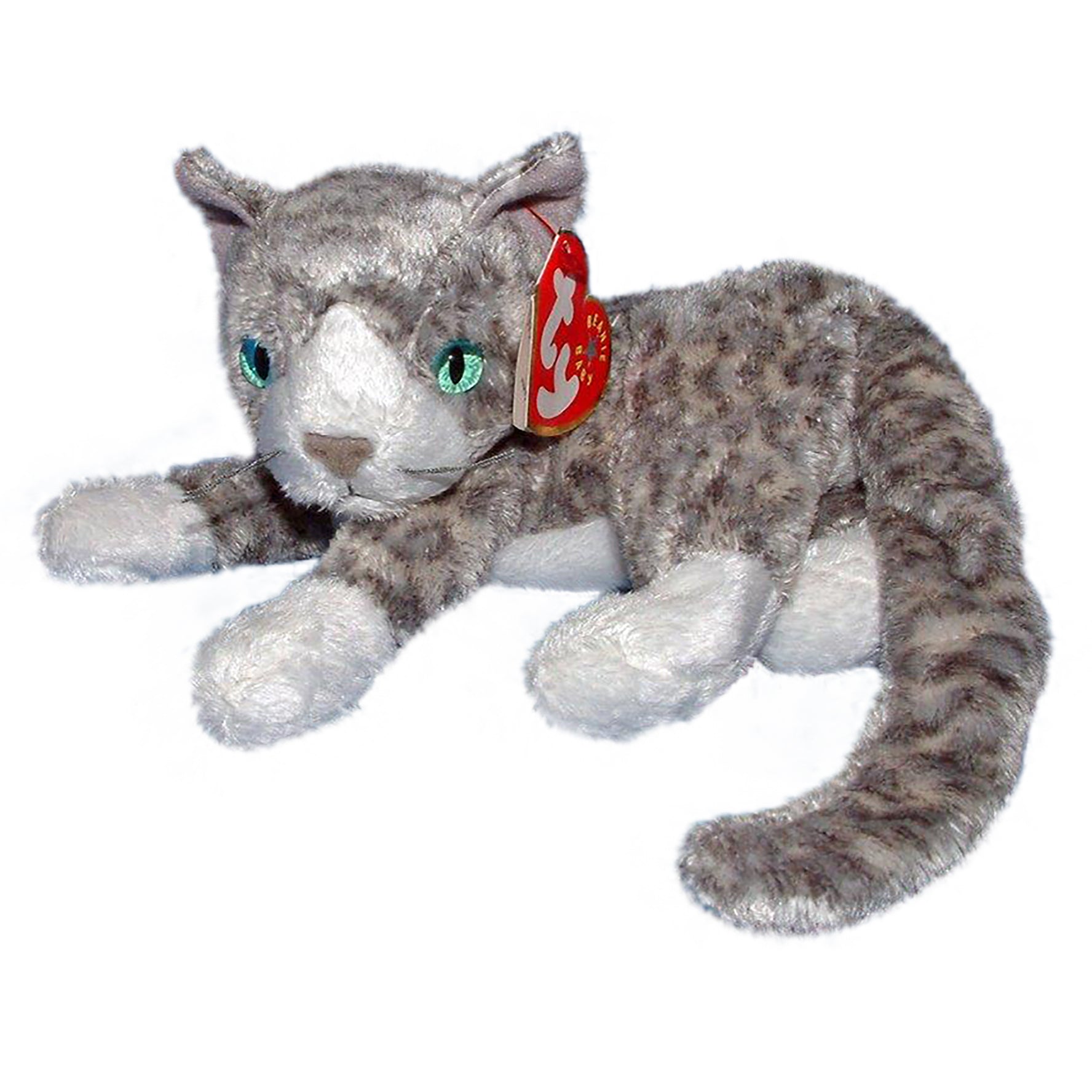TY Beanie Bouncer Purry – Pelota De Peluche Gato Que Rebota, 9 Cm, Coleccionable, Ideal Para Regalar A Niños Y Adultos, Más De 60 Diseños