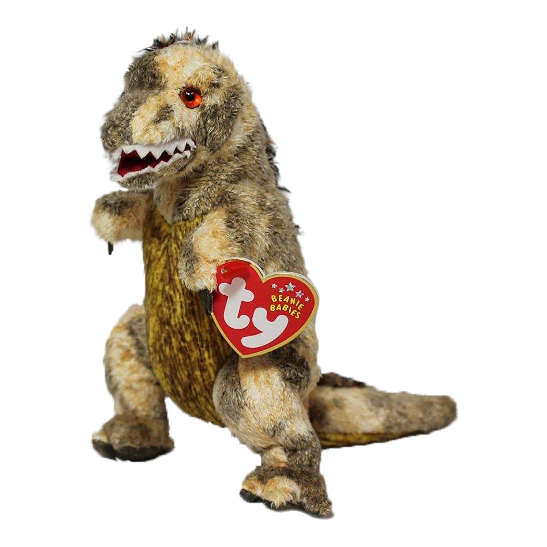 Ty Beanie Baby Toothy the Tyrannosaurus Rex Dinosaur