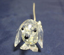 Swarovski Figurine: 010003 Dachshund floppy tail